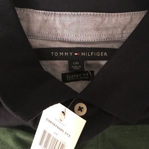 Large Tommy Hilfiger Striped Polo